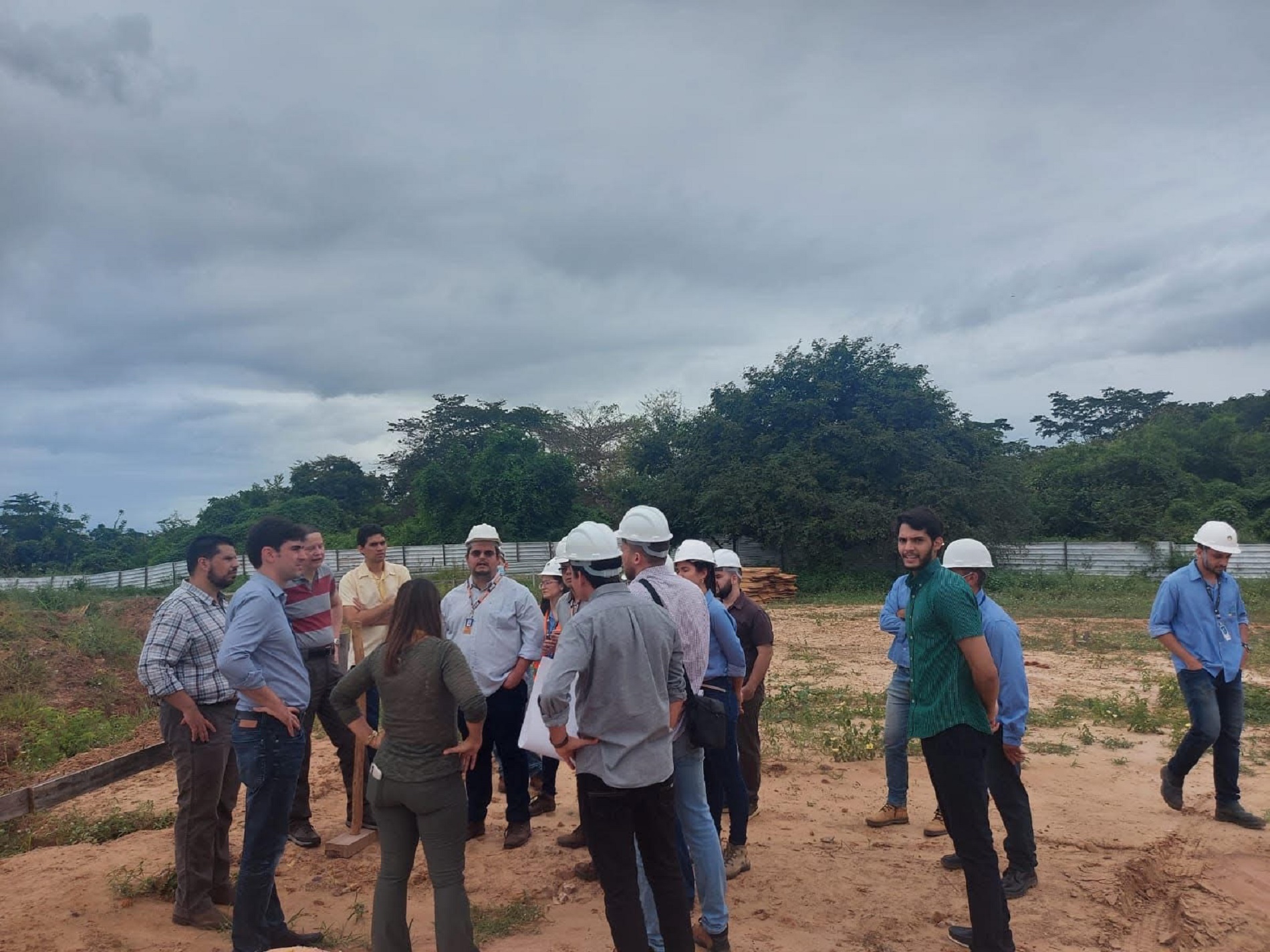 Obras de implementação de museu no Parque Floresta Fóssil avançam para mais uma etapa