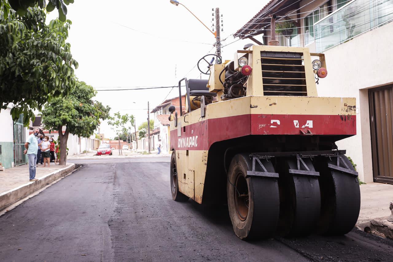 Eturb executa obras de pavimentação na Avenida Nações Unidas