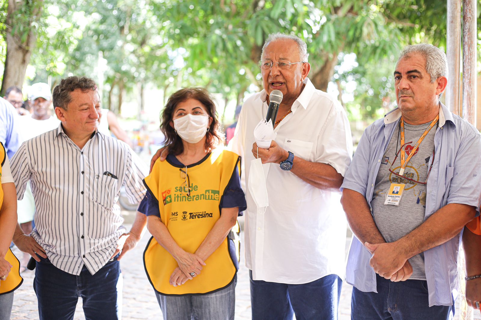 Prefeito Dr. Pessoa participa do primeiro Saúde ItineranTHE na zona Rural de Teresina