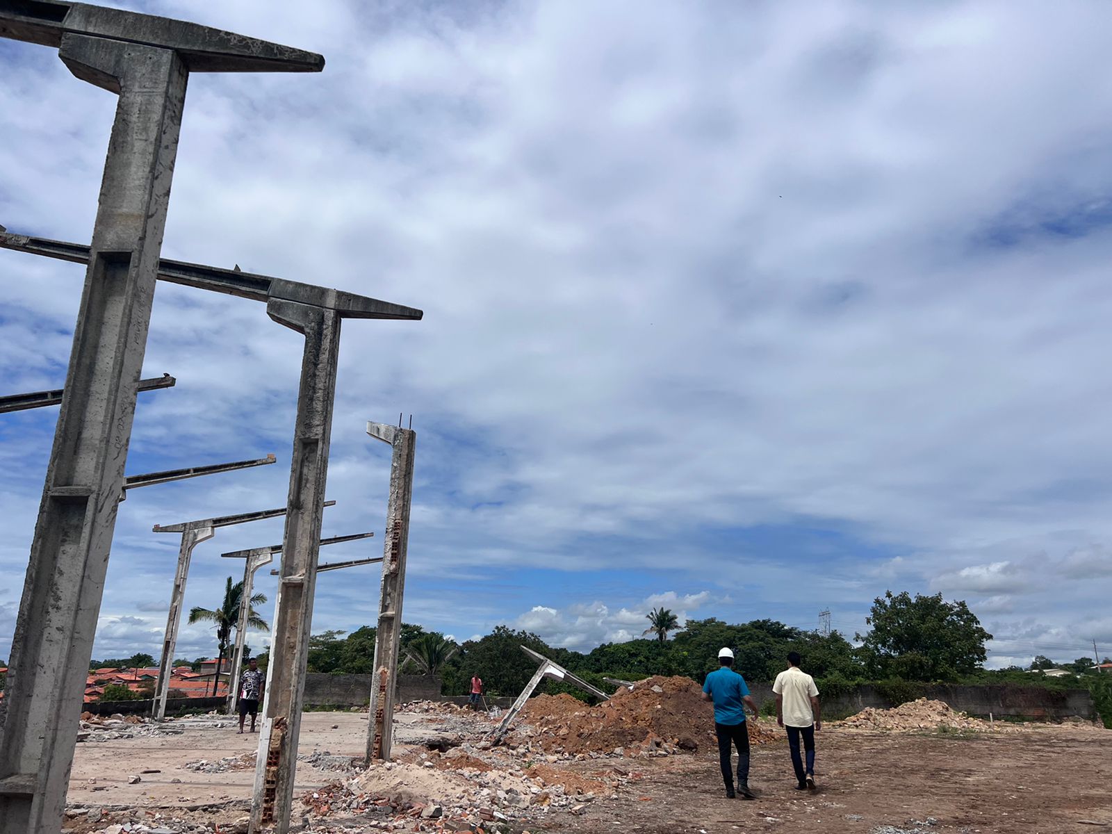 SAAD Sul realiza terraplanagem para iniciar a construção das casas do Parque Rodoviário