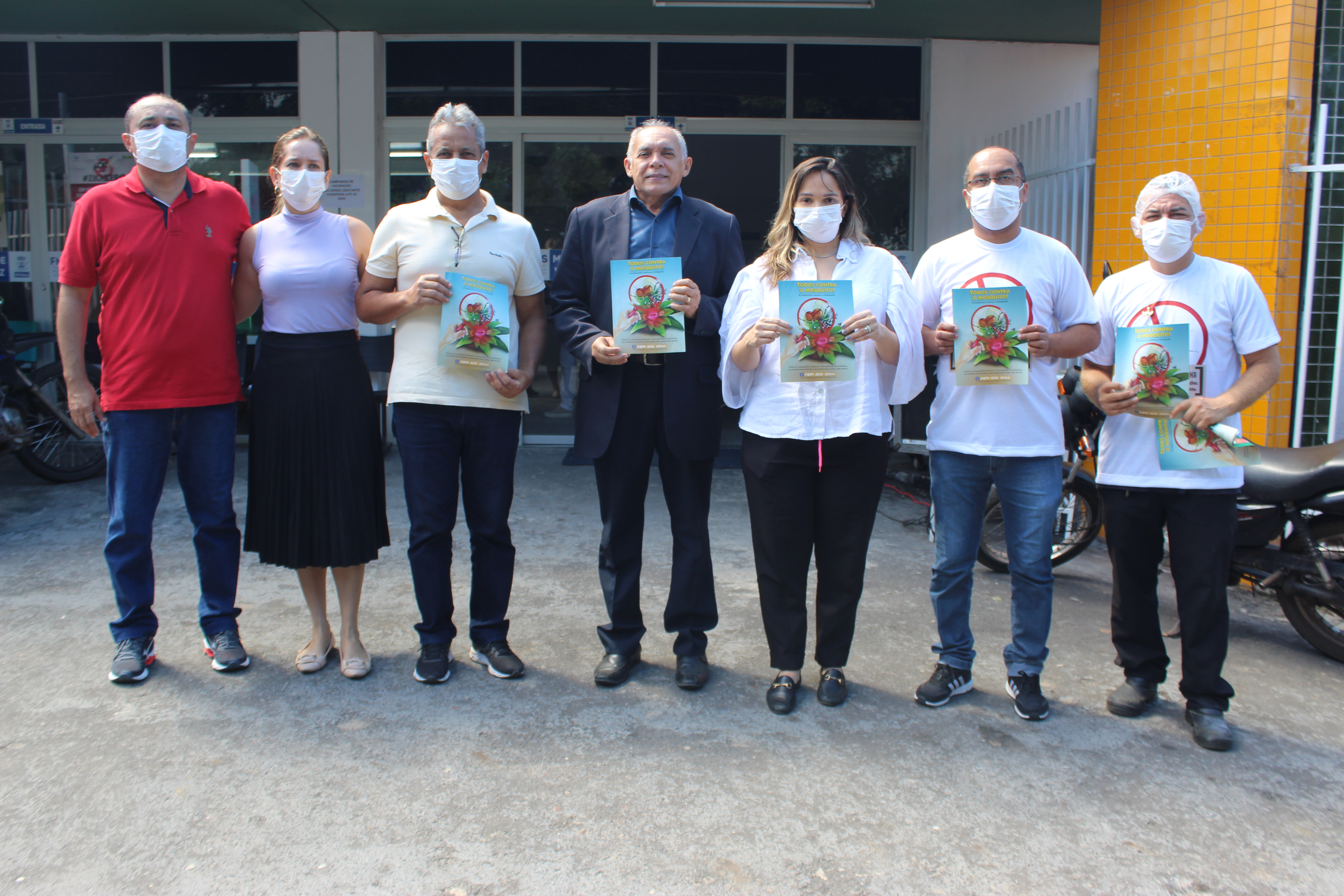 Maternidade Wall Ferraz promove ação de combate à dengue em parceria com a SAAD Sudeste